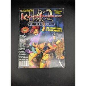 Killer Instinct 2 Gamefans Strategy Guide Nintendo 64 Arcade Inserts Included